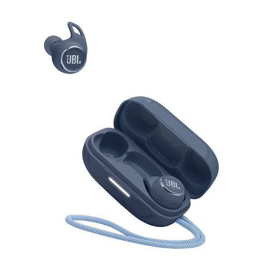JBL Reflect Aero TWS - Blue - True wireless Noise Cancelling active earbuds - Detailshot 4